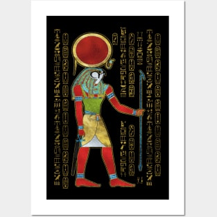 Egyptian Re-Horakhty  - Ra-Horakht  Ornament Posters and Art